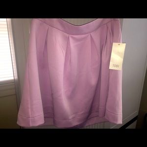 TOBI Pleated Mini Skirt L